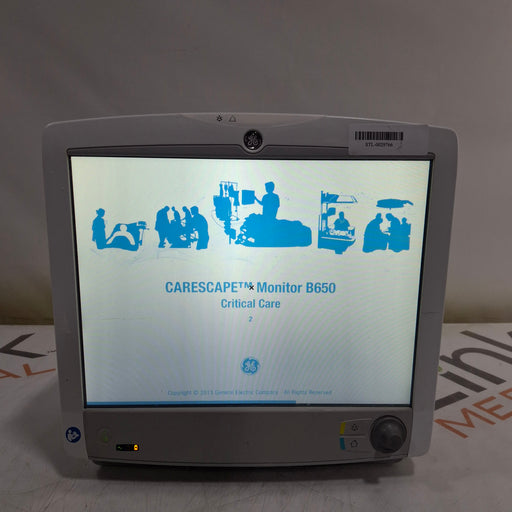 GE Healthcare GE Healthcare Carescape B650 Critical Care Patient Monitor Patient Monitors reLink Medical