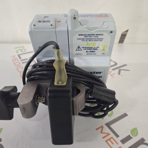 Baxter Baxter Sigma Spectrum 8.01.00 with B/G Battery Infusion Pump Infusion Pump reLink Medical