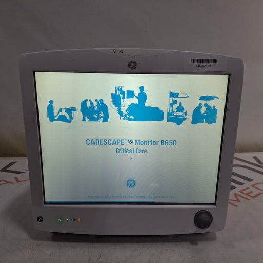 GE Healthcare GE Healthcare Carescape B650 Critical Care Patient Monitor Patient Monitors reLink Medical