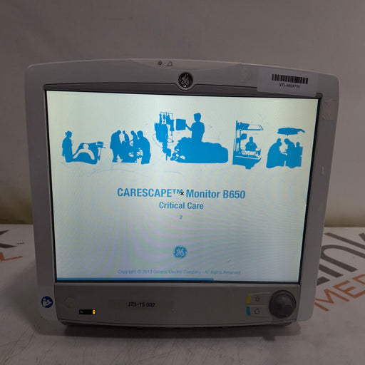 GE Healthcare GE Healthcare Carescape B650 Critical Care Patient Monitor Patient Monitors reLink Medical