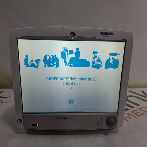 GE Healthcare GE Healthcare Carescape B650 Critical Care Patient Monitor Patient Monitors reLink Medical