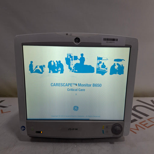 GE Healthcare GE Healthcare Carescape B650 Critical Care Patient Monitor Patient Monitors reLink Medical