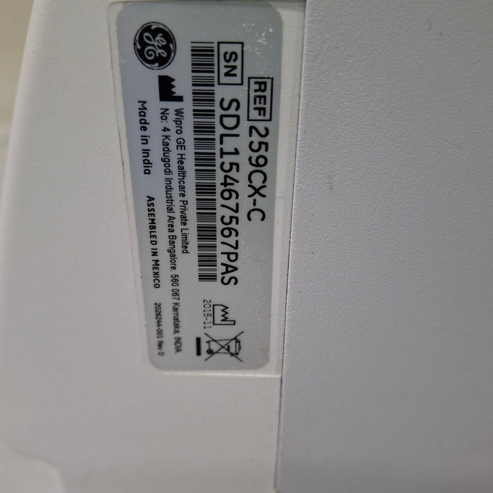 GE Healthcare Corometrics 250cx Series Model 259cx Fetal Monitor