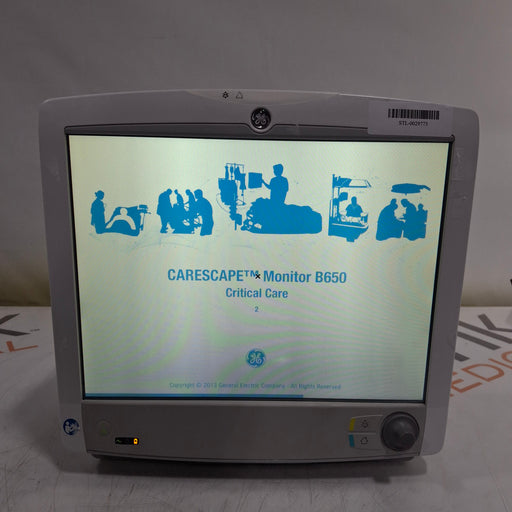 GE Healthcare GE Healthcare Carescape B650 Critical Care Patient Monitor Patient Monitors reLink Medical