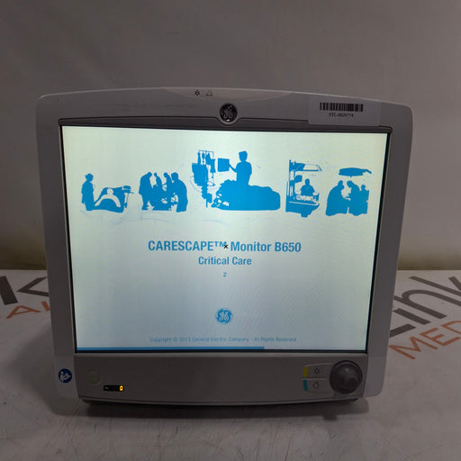 GE Healthcare GE Healthcare Carescape B650 Critical Care Patient Monitor Patient Monitors reLink Medical