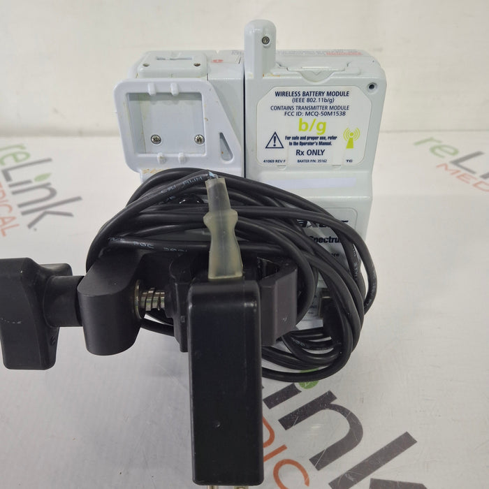 Baxter Baxter Sigma Spectrum 8.01.00 with B/G Battery Infusion Pump Infusion Pump reLink Medical