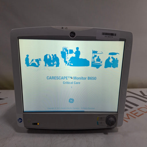 GE Healthcare GE Healthcare Carescape B650 Critical Care Patient Monitor Patient Monitors reLink Medical