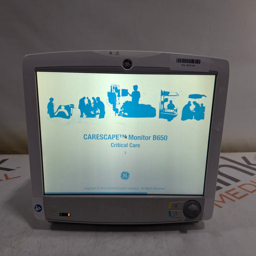 GE Healthcare GE Healthcare Carescape B650 Critical Care Patient Monitor Patient Monitors reLink Medical