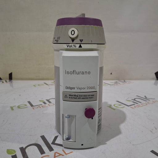 Draeger Medical Draeger Medical Vapor 2000 Isoflurane Vaporizer Anesthesia reLink Medical