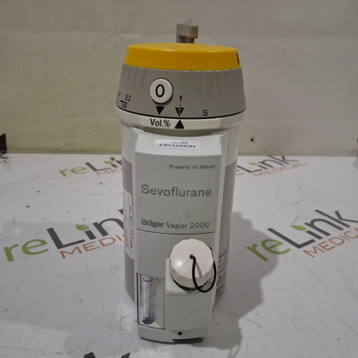Draeger Medical Draeger Medical Vapor 2000 Sevoflurane Vaporizer Anesthesia reLink Medical