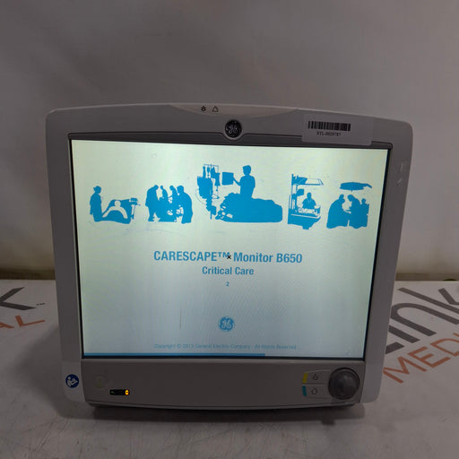 GE Healthcare GE Healthcare Carescape B650 Critical Care Patient Monitor Patient Monitors reLink Medical