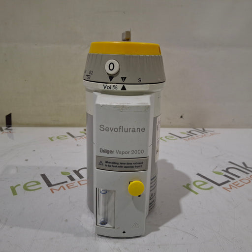 Draeger Medical Draeger Medical Vapor 2000 Sevoflurane Vaporizer Anesthesia reLink Medical