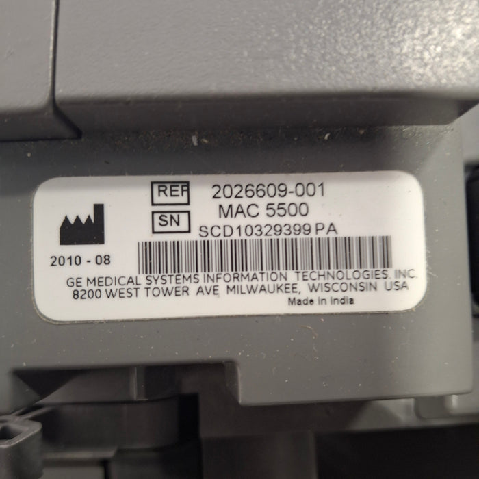 GE Healthcare GE Healthcare MAC 5500 HD ECG without CAM Module Cardiology reLink Medical