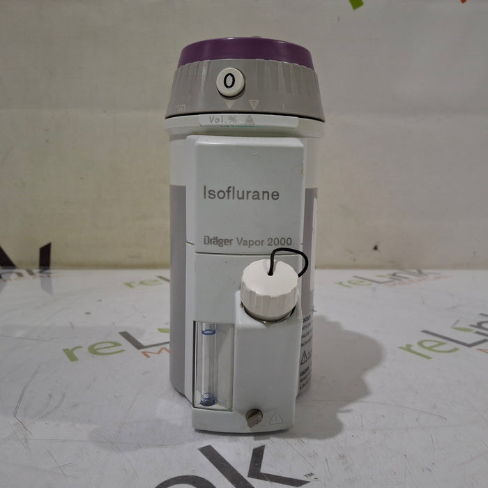 Draeger Medical Draeger Medical Vapor 2000 Isoflurane Vaporizer Anesthesia reLink Medical