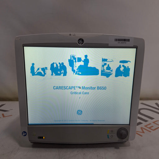 GE Healthcare GE Healthcare Carescape B650 Critical Care Patient Monitor Patient Monitors reLink Medical