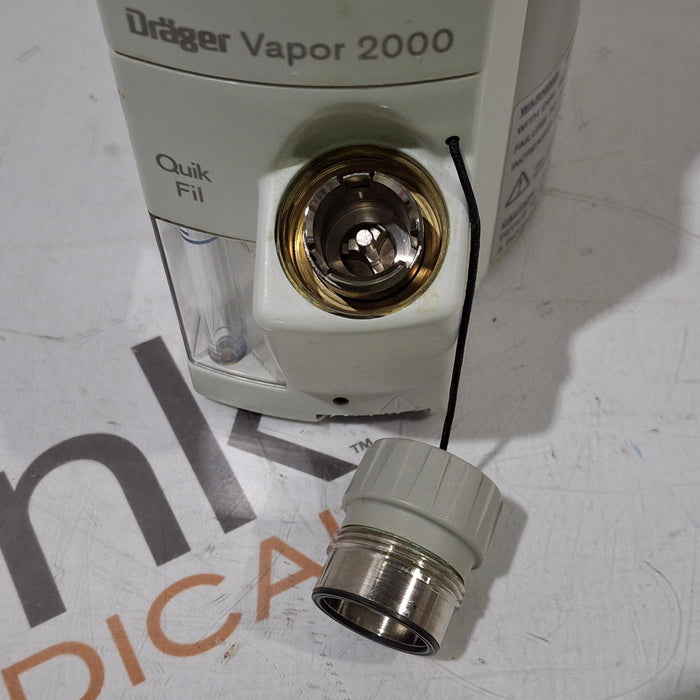 Draeger Medical Draeger Medical Vapor 2000 Sevoflurane Vaporizer Anesthesia reLink Medical