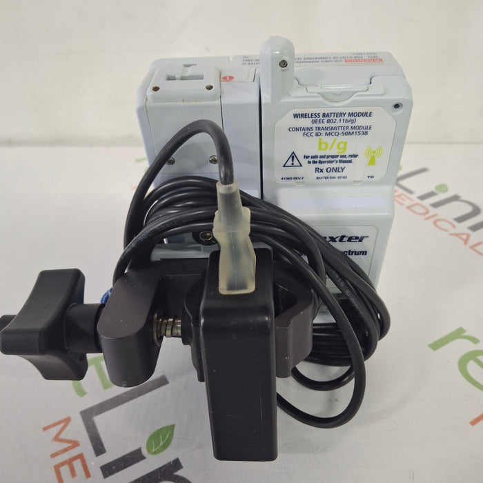 Baxter Baxter Sigma Spectrum 8.01.00 with B/G Battery Infusion Pump Infusion Pump reLink Medical