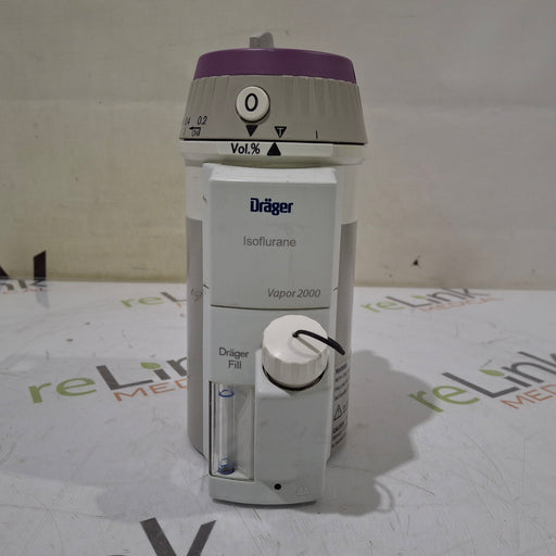 Draeger Medical Draeger Medical Vapor 2000 Isoflurane Vaporizer Anesthesia reLink Medical