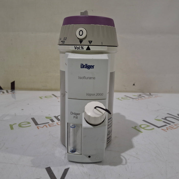 Draeger Medical Draeger Medical Vapor 2000 Isoflurane Vaporizer Anesthesia reLink Medical