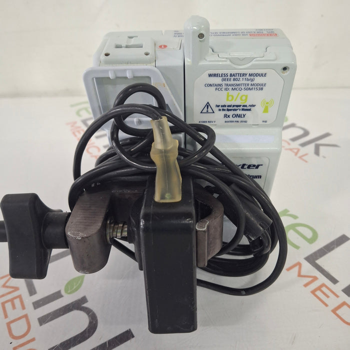 Baxter Baxter Sigma Spectrum 8.01.00 with B/G Battery Infusion Pump Infusion Pump reLink Medical