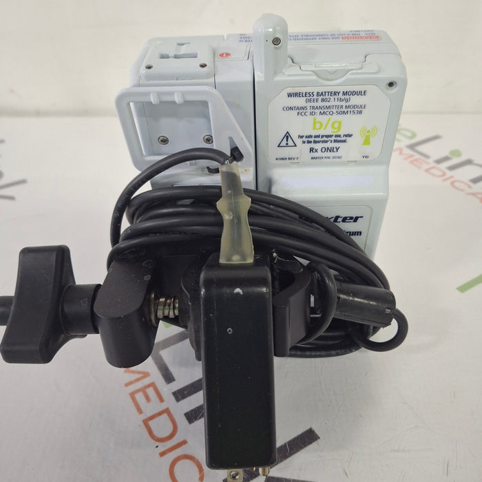 Baxter Baxter Sigma Spectrum 8.01.00 with B/G Battery Infusion Pump Infusion Pump reLink Medical