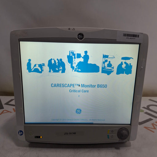 GE Healthcare GE Healthcare Carescape B650 Critical Care Patient Monitor Patient Monitors reLink Medical