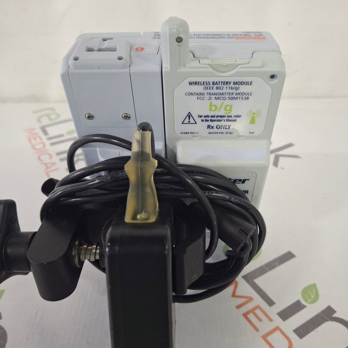 Baxter Baxter Sigma Spectrum 8.01.00 with B/G Battery Infusion Pump Infusion Pump reLink Medical