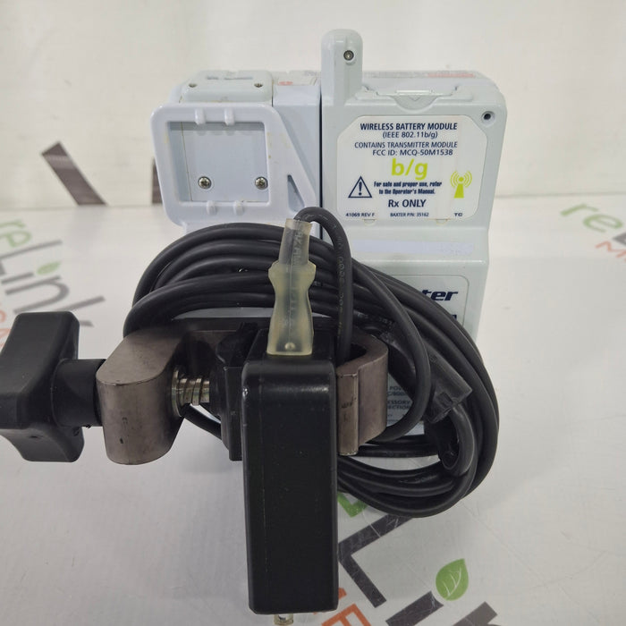 Baxter Baxter Sigma Spectrum 8.01.00 with B/G Battery Infusion Pump Infusion Pump reLink Medical