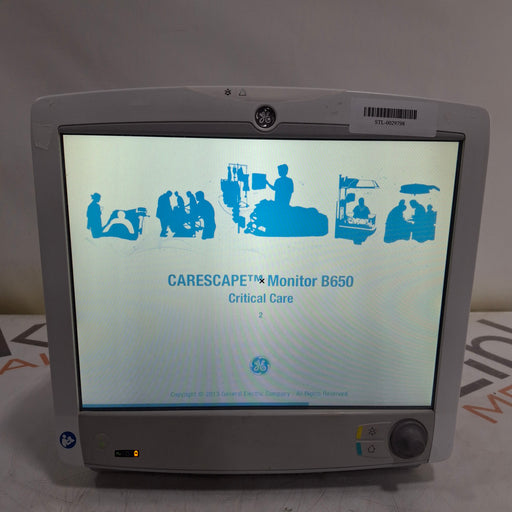 GE Healthcare GE Healthcare Carescape B650 Critical Care Patient Monitor Patient Monitors reLink Medical