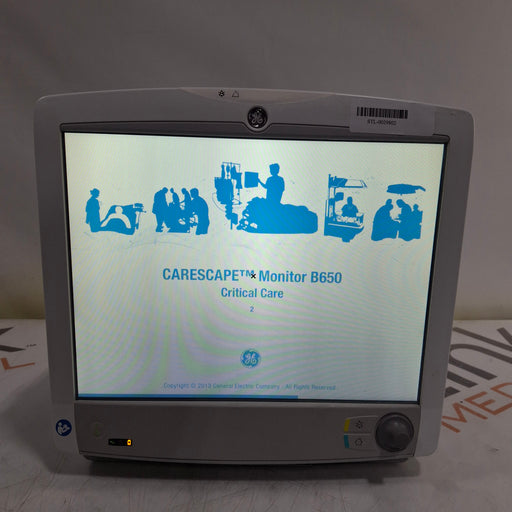 GE Healthcare GE Healthcare Carescape B650 Critical Care Patient Monitor Patient Monitors reLink Medical