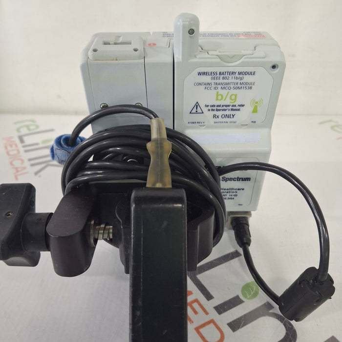 Baxter Baxter Sigma Spectrum 8.01.00 with B/G Battery Infusion Pump Infusion Pump reLink Medical