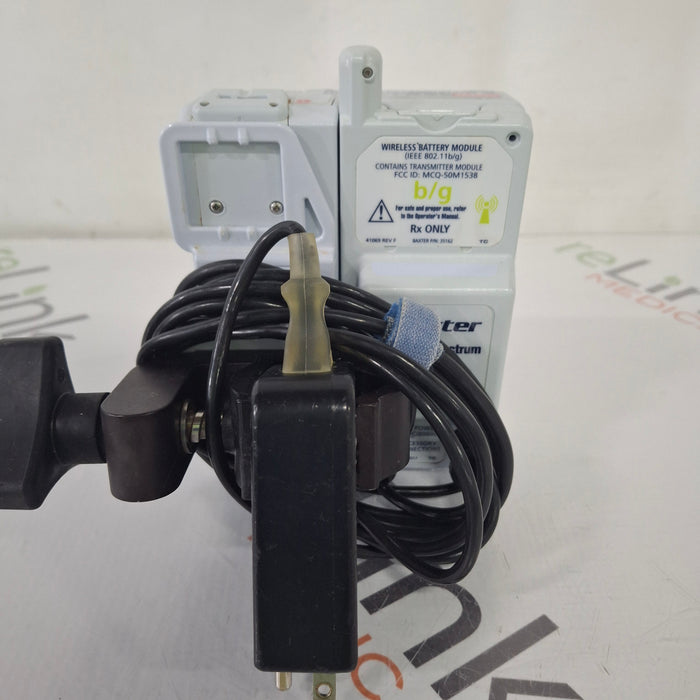 Baxter Baxter Sigma Spectrum 8.01.00 with B/G Battery Infusion Pump Infusion Pump reLink Medical