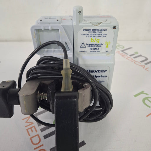 Baxter Baxter Sigma Spectrum 8.01.00 with B/G Battery Infusion Pump Infusion Pump reLink Medical