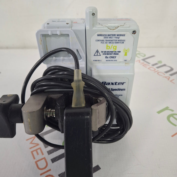 Baxter Baxter Sigma Spectrum 8.01.00 with B/G Battery Infusion Pump Infusion Pump reLink Medical