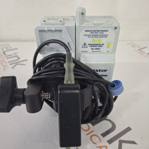 Baxter Baxter Sigma Spectrum 8.01.00 with B/G Battery Infusion Pump Infusion Pump reLink Medical