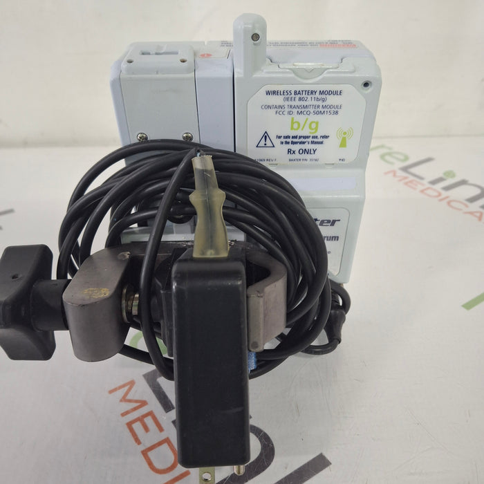 Baxter Baxter Sigma Spectrum 8.01.00 with B/G Battery Infusion Pump Infusion Pump reLink Medical