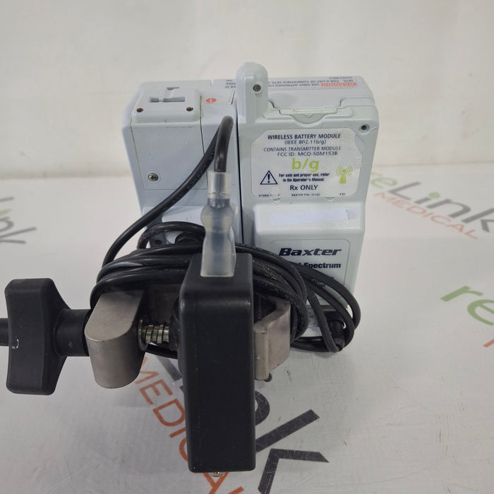 Baxter Baxter Sigma Spectrum 8.01.00 with B/G Battery Infusion Pump Infusion Pump reLink Medical
