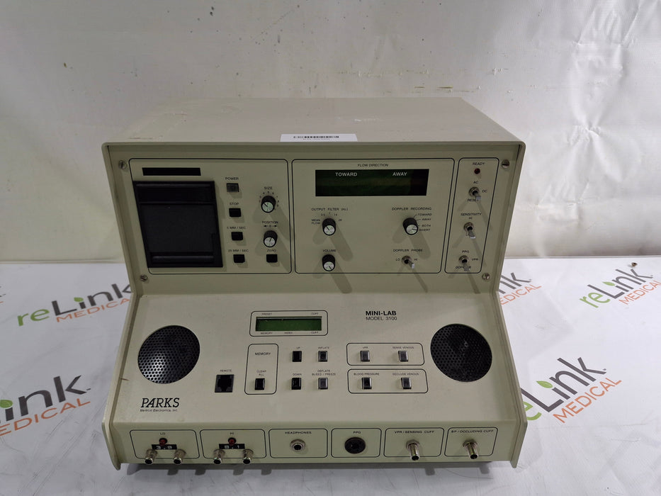 Parks 3100 Mini-Lab Vascular System