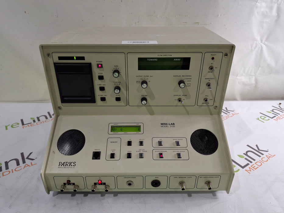 Parks 3100 Mini-Lab Vascular System