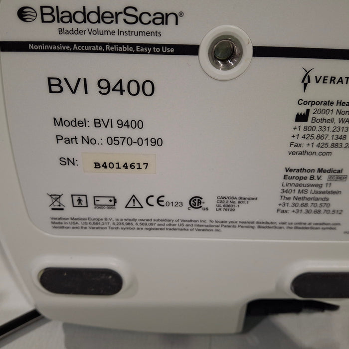 Verathon Medical, Inc Verathon Medical, Inc BVI 9400 Bladderscan Surgical Equipment reLink Medical