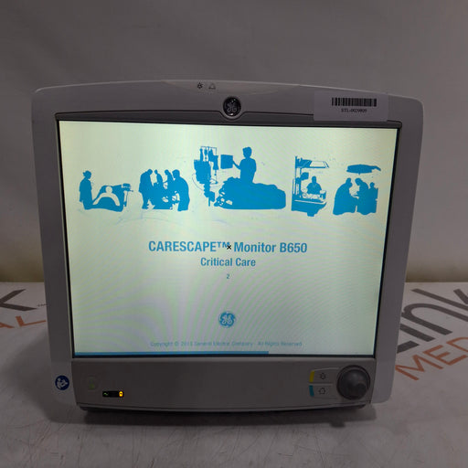GE Healthcare GE Healthcare Carescape B650 Critical Care Patient Monitor Patient Monitors reLink Medical