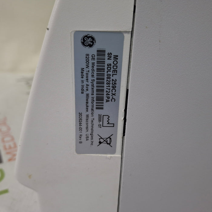 GE Healthcare GE Healthcare Corometrics 250cx Series Model 259cx-c Fetal Monitor Patient Monitors reLink Medical