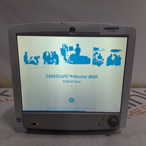 GE Healthcare GE Healthcare Carescape B650 Critical Care Patient Monitor Patient Monitors reLink Medical
