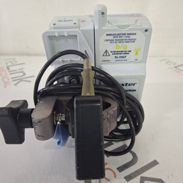 Baxter Baxter Sigma Spectrum 8.01.00 with B/G Battery Infusion Pump Infusion Pump reLink Medical