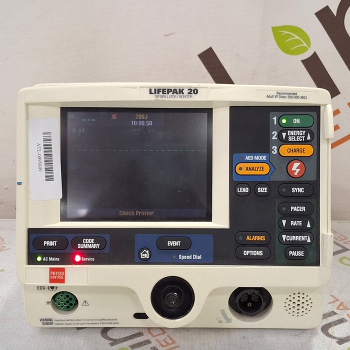 Physio-Control Physio-Control LifePak 20 Defib Defibrillators reLink Medical