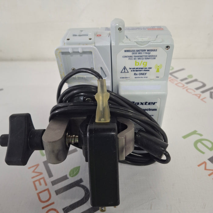 Baxter Baxter Sigma Spectrum 8.01.00 with B/G Battery Infusion Pump Infusion Pump reLink Medical
