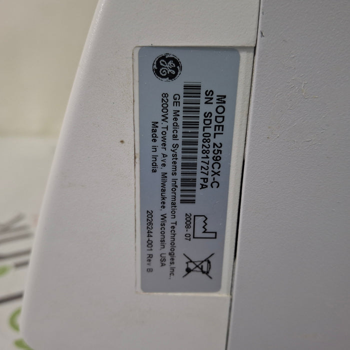 GE Healthcare GE Healthcare Corometrics 250cx Series Model 259cx-c Fetal Monitor Patient Monitors reLink Medical