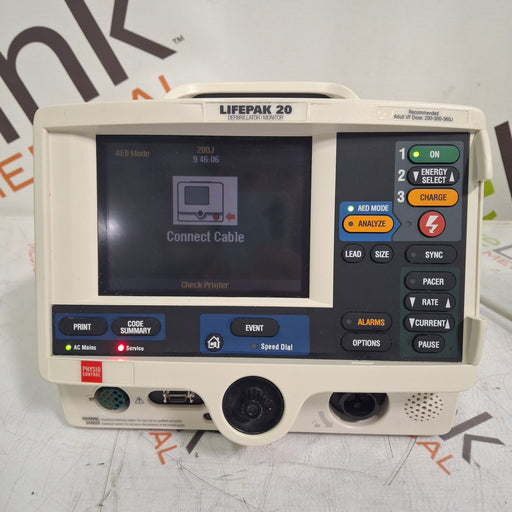 Physio-Control Physio-Control LifePak 20 Defib Defibrillators reLink Medical