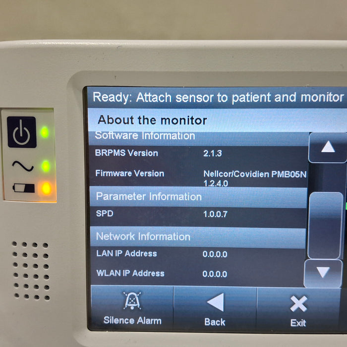 Covidien Covidien PM1000N Nellcor Bedside SPO2 Monitor Patient Monitors reLink Medical