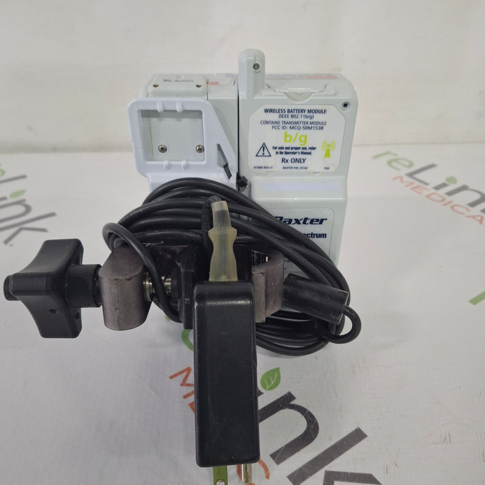 Baxter Baxter Sigma Spectrum 8.01.00 with B/G Battery Infusion Pump Infusion Pump reLink Medical